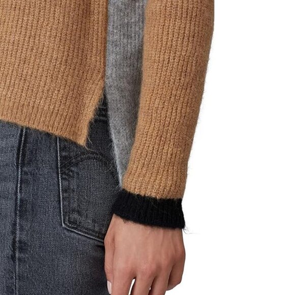 Sita Murt  Brown Colorblock Sweater, Multicolored, 42 - Picture 4 of 5